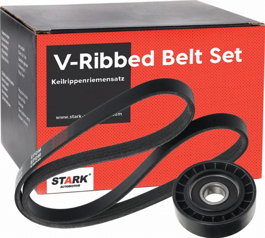 Stark SKRBS-1200745 - Set curea transmisie cu caneluri aaoparts.ro