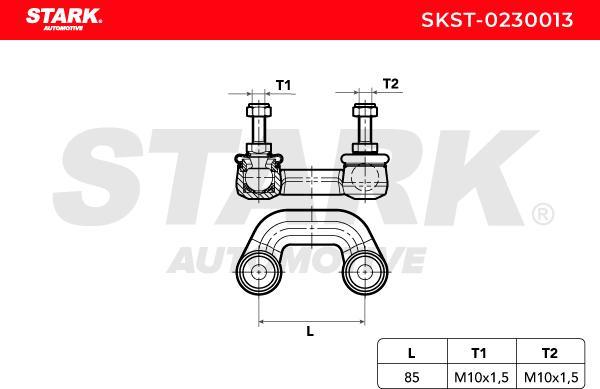 Stark SKST-0230013 - Brat / bieleta suspensie, stabilizator aaoparts.ro