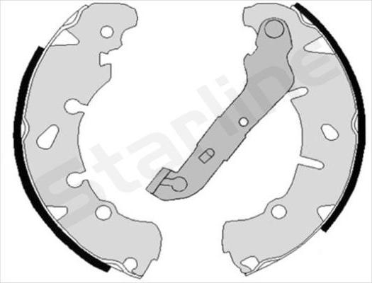 Starline BC 08170 - Set saboti frana aaoparts.ro