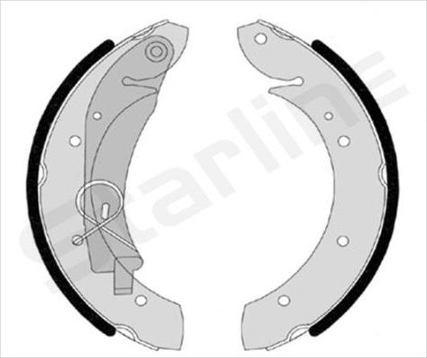 Starline BC 07420 - Set saboti frana aaoparts.ro