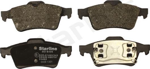 Starline BD S829P - Set placute frana,frana disc aaoparts.ro