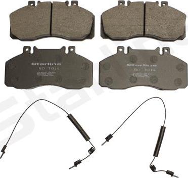 Starline BD T014 - Set placute frana,frana disc aaoparts.ro