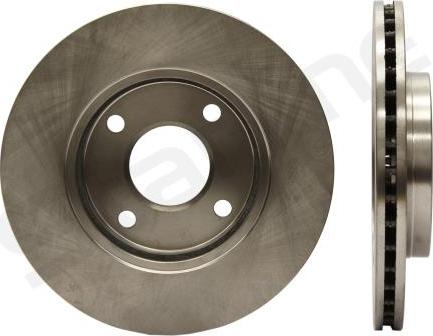 Starline PB 2456 - Disc frana aaoparts.ro