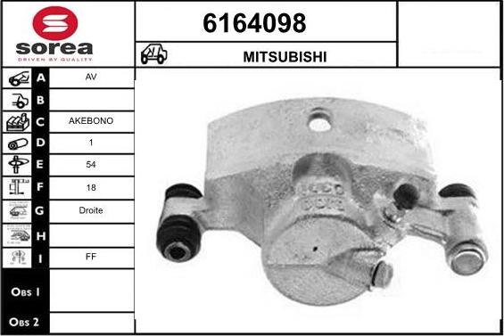 STARTCAR 6164098 - Etrier frana aaoparts.ro