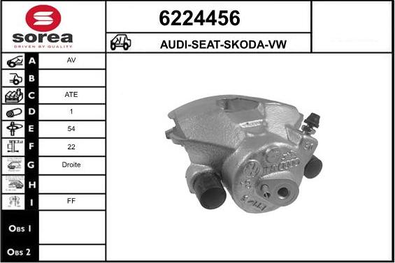 STARTCAR 6224456 - Etrier frana aaoparts.ro