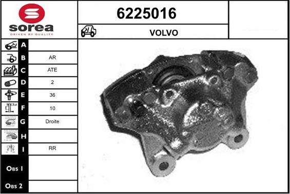 STARTCAR 6225016 - Etrier frana aaoparts.ro
