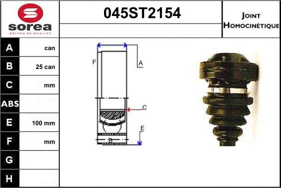 STARTCAR 045ST2154 - Set articulatie, planetara aaoparts.ro