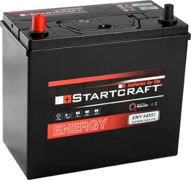 STARTCRAFT ENY 54551 - Baterie de pornire aaoparts.ro