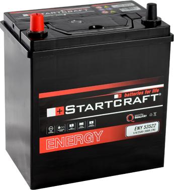 STARTCRAFT ENY 53522 - Baterie de pornire aaoparts.ro