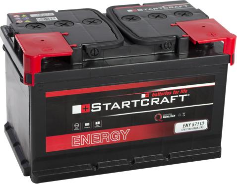 STARTCRAFT ENY 57113 - Baterie de pornire aaoparts.ro