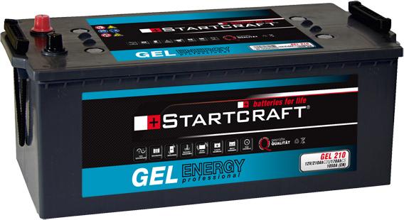 STARTCRAFT GEL 210 - Baterie de pornire aaoparts.ro