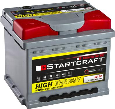 STARTCRAFT HE 50 - Baterie de pornire aaoparts.ro