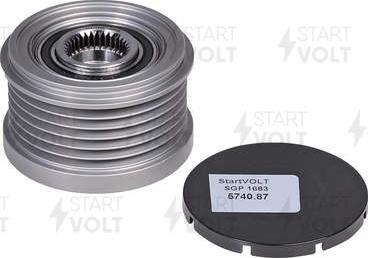 StartVOLT SGP 1683 - Fulie, alternator aaoparts.ro