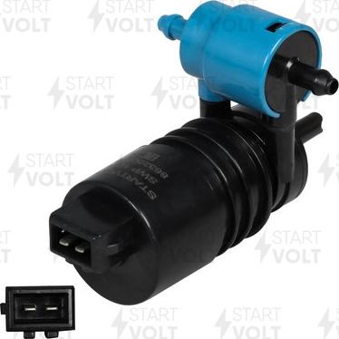 StartVOLT SWP 1701 - Pompa de apa,spalare parbriz aaoparts.ro