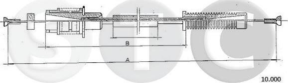 STC T480891 - Cablu acceleratie aaoparts.ro