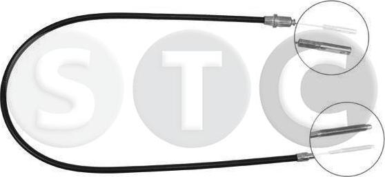 STC T480805 - Cablu, frana de parcare aaoparts.ro