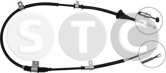 STC T481971 - Cablu, frana de parcare aaoparts.ro