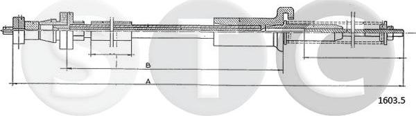 STC T481424 - Cablu acceleratie aaoparts.ro