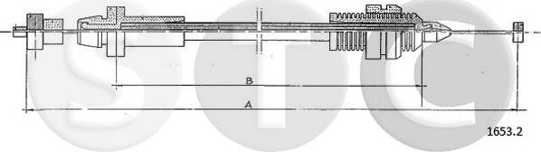 STC T481475 - Cablu acceleratie aaoparts.ro