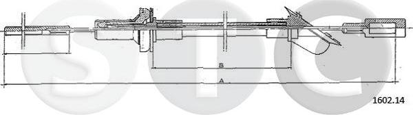 STC T481089 - Cablu ambreiaj aaoparts.ro