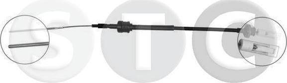 STC T481102 - Cablu ambreiaj aaoparts.ro