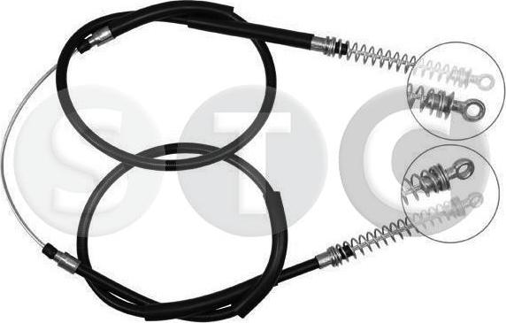 STC T481263 - Cablu, frana de parcare aaoparts.ro