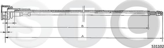 STC T483647 - Arbore tahometru aaoparts.ro