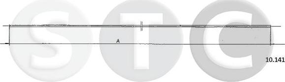 STC T483295 - Cablu acceleratie aaoparts.ro
