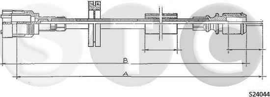 STC T482986 - Arbore tahometru aaoparts.ro
