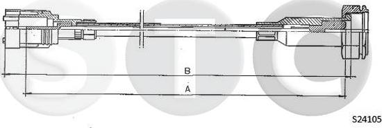 STC T482980 - Arbore tahometru aaoparts.ro