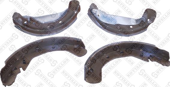 Stellox 433 100-SX - Set saboti frana aaoparts.ro