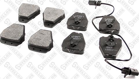Stellox 519 002B-SX - Set placute frana,frana disc aaoparts.ro