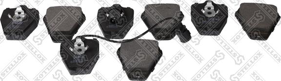 Stellox 519 012B-SX - Set placute frana,frana disc aaoparts.ro