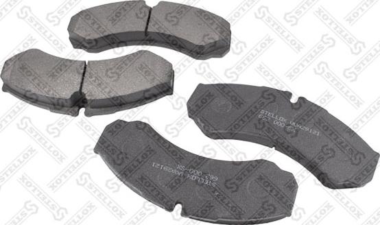 Stellox 662 000-SX - Set placute frana,frana disc aaoparts.ro