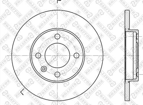 BOSCH 0 986 478 011 - Disc frana aaoparts.ro