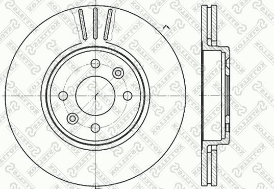 ATE 24.0324-0158.1 - Disc frana aaoparts.ro