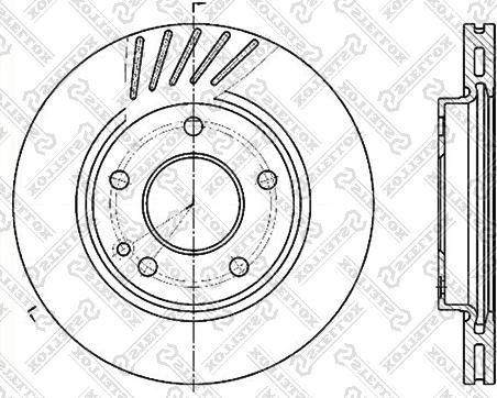 Delphi BG3395 - Disc frana aaoparts.ro