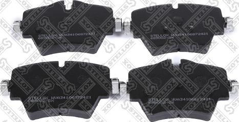 Stellox 689 002-SX - Set placute frana,frana disc aaoparts.ro