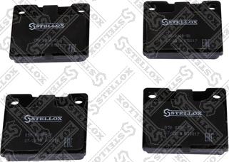 Stellox 050 030B-SX - Set placute frana,frana disc aaoparts.ro