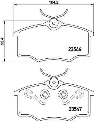 TRW RCPT02080 - Set placute frana,frana disc aaoparts.ro