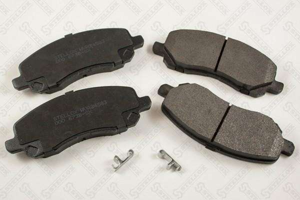 Stellox 000 673B-SX - Set placute frana,frana disc aaoparts.ro