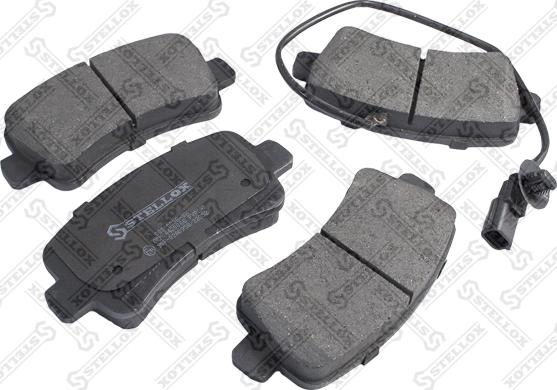 Stellox 000 009B-SX - Set placute frana,frana disc aaoparts.ro