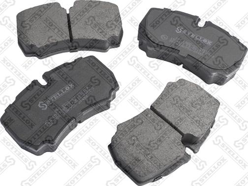Stellox 000 086B-SX - Set placute frana,frana disc aaoparts.ro