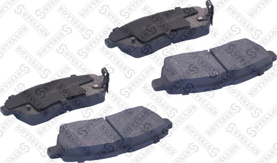 Stellox 000 087B-SX - Set placute frana,frana disc aaoparts.ro