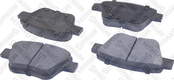 Stellox 000 025B-SX - Set placute frana,frana disc aaoparts.ro