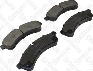 Stellox 000 310B-SX - Set placute frana,frana disc aaoparts.ro