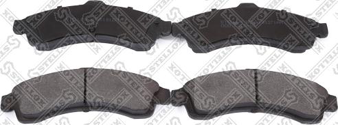 Stellox 000 731B-SX - Set placute frana,frana disc aaoparts.ro