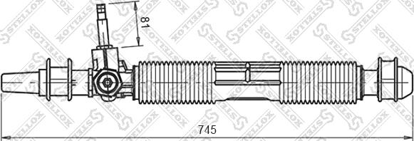 Stellox 00-35020-SX - Caseta directie aaoparts.ro