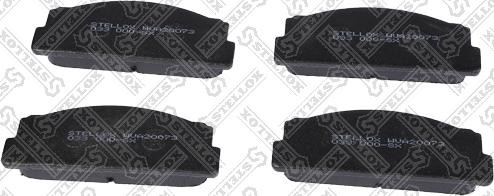 Stellox 033 000-SX - Set placute frana,frana disc aaoparts.ro