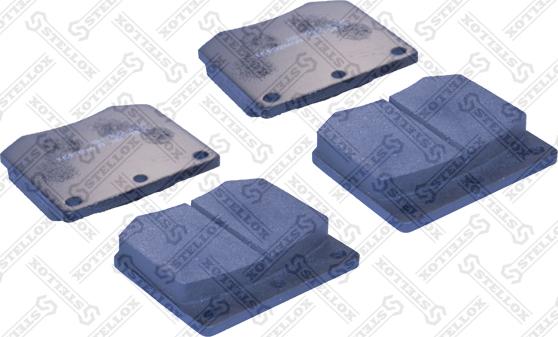 Stellox 074 000-SX - Set placute frana,frana disc aaoparts.ro